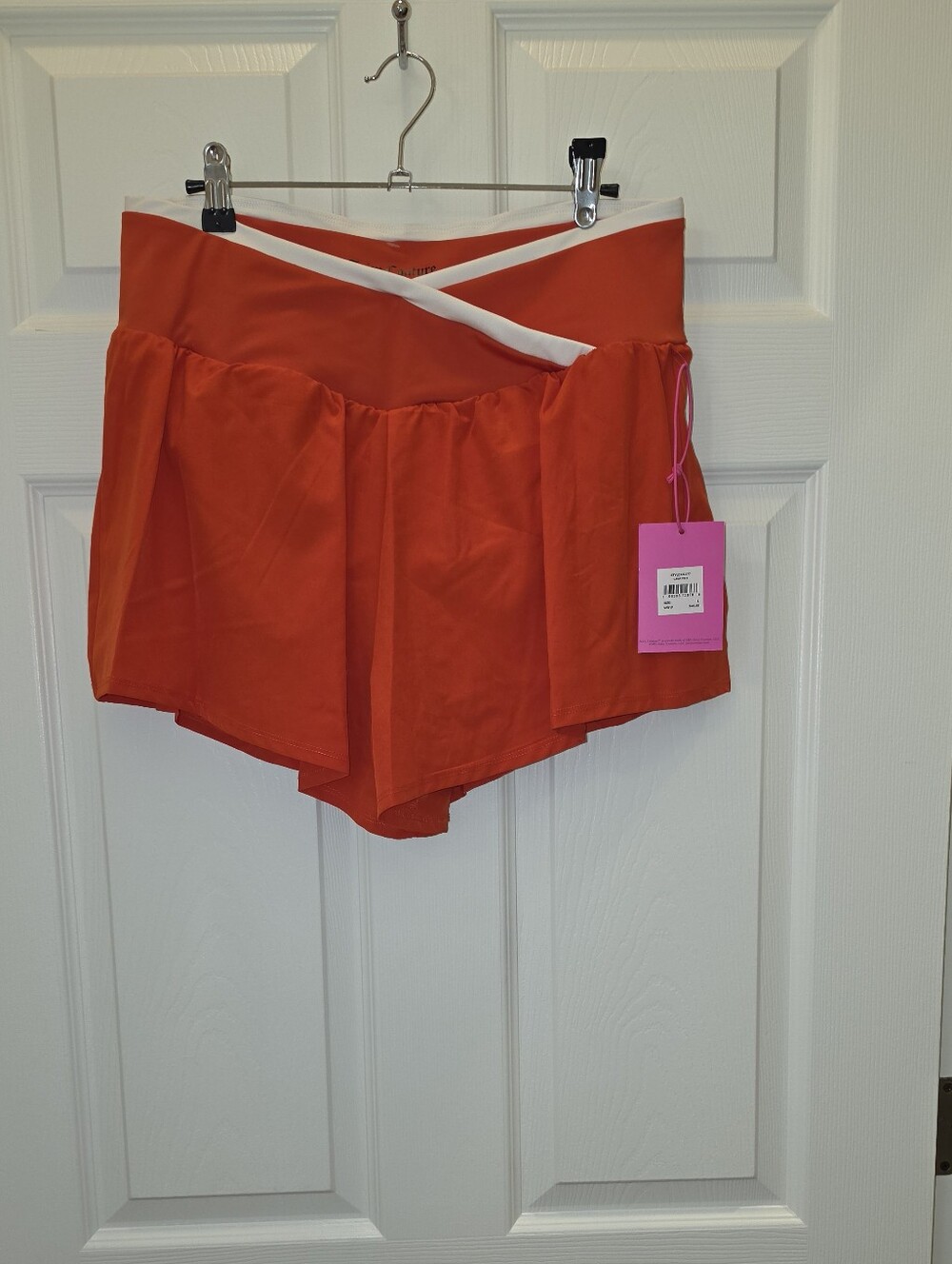 Juice Couture Sport shorts size L Lava Red Brand New with Tag